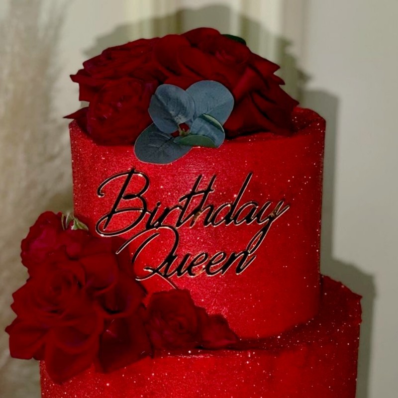 Candle X - Decorazioni per Torte 'My Queen' per
