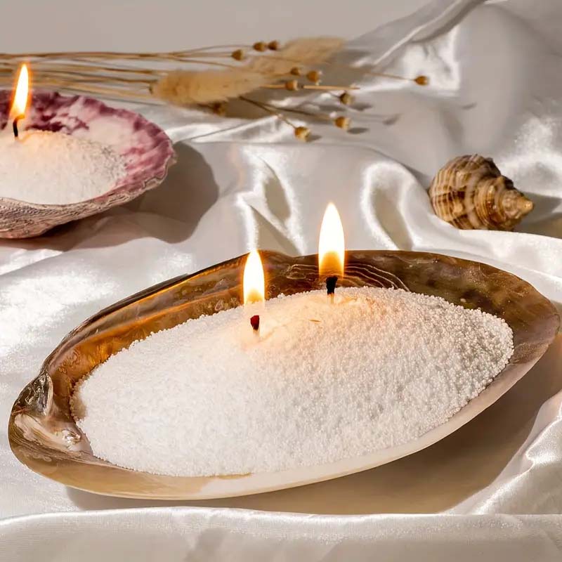 Candle Making Material Wholesale - 100/200G Cera Sabbia Fiore di Ghiaccio