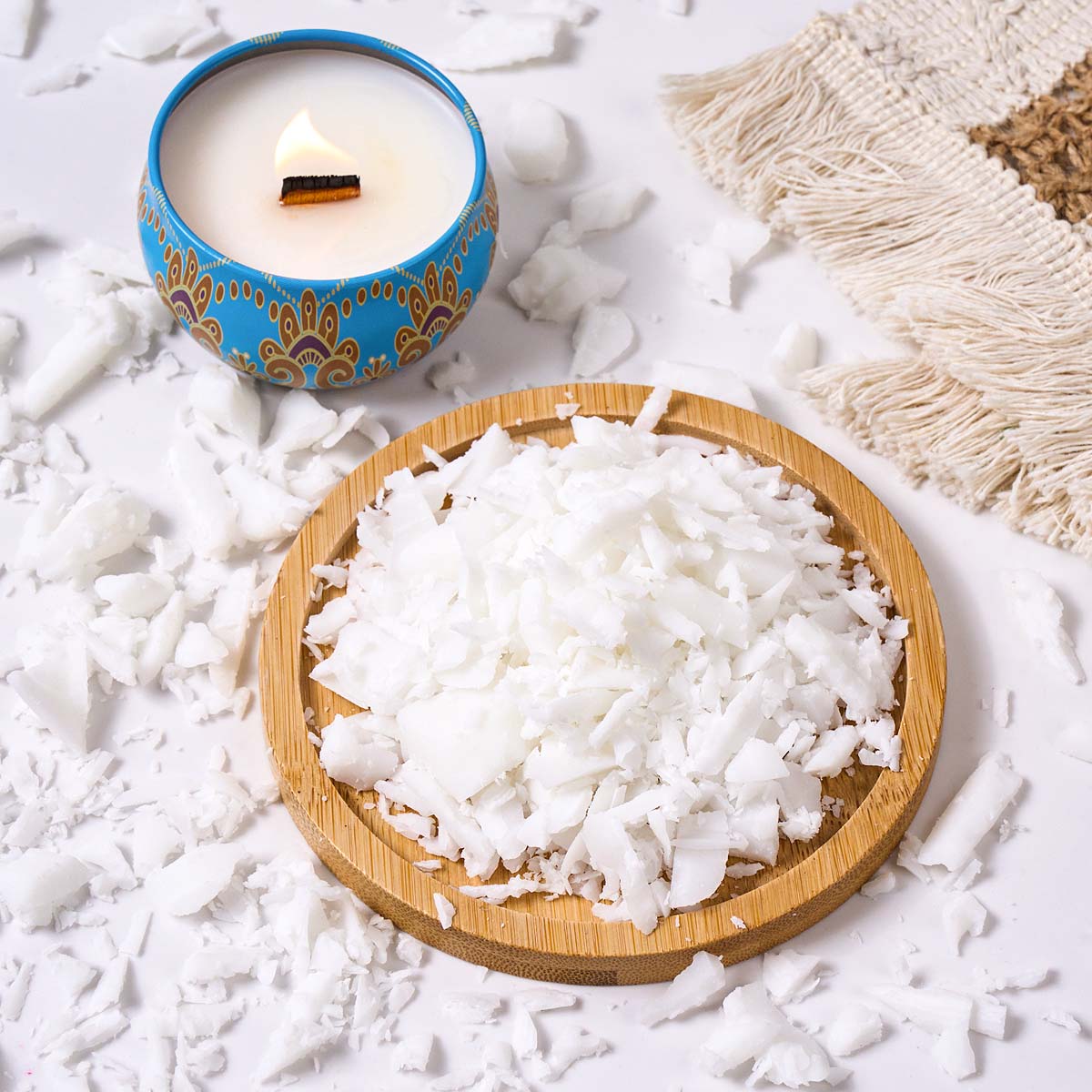 Cera di Cocco Naturale Bianca  - Candle Making Material Wholesale recensione e prezzo