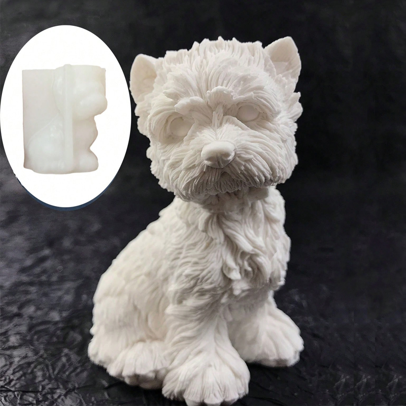 Simpatico cucciolo di cane Wes - Candle Making Yorkshire recensione e prezzo