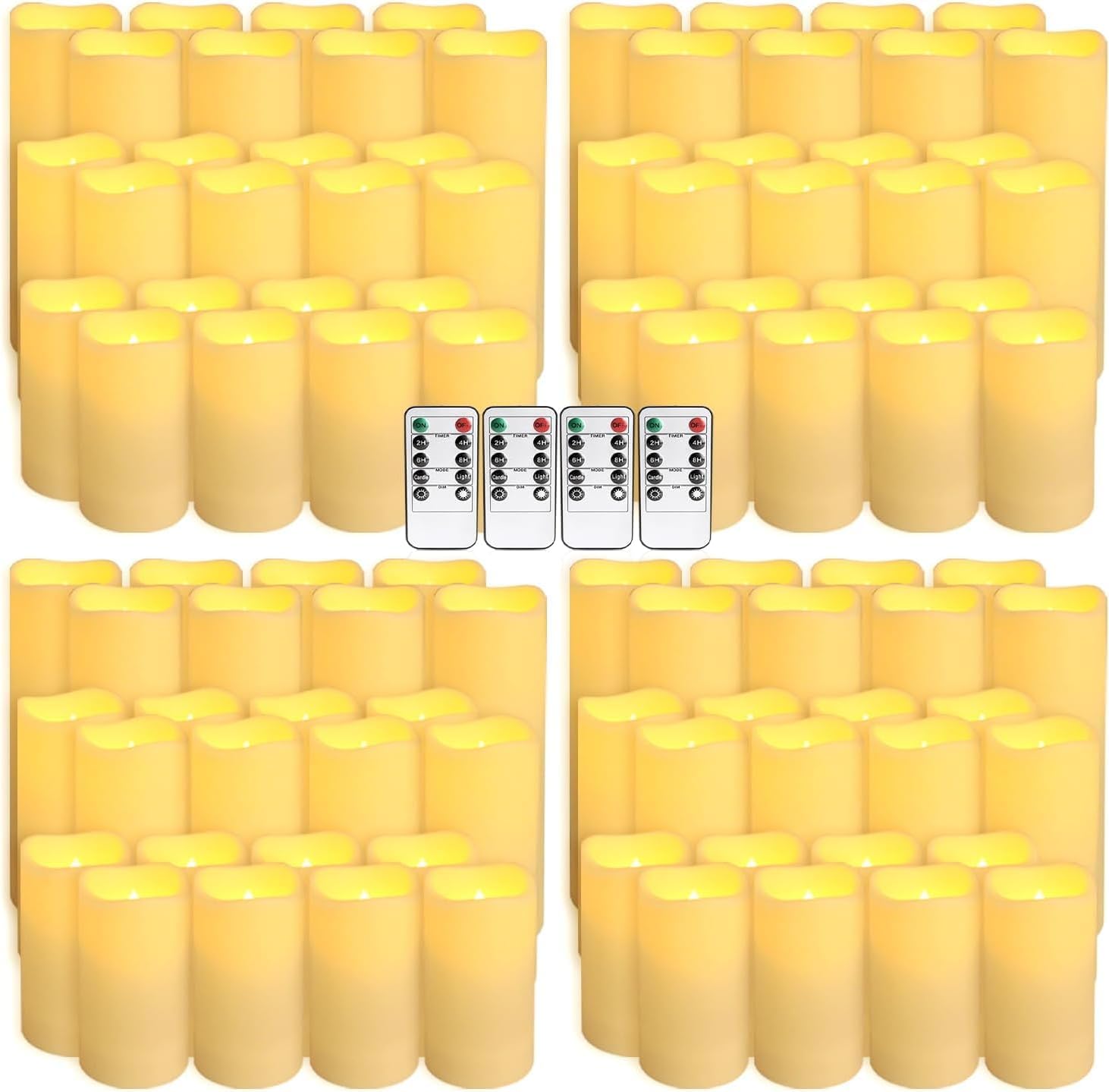 Set di 96 candele impermeabili - Candle X recensione e prezzo
