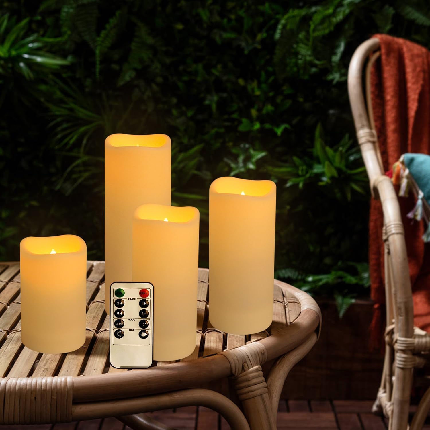Set di 96 candele impermeabili - Candle X recensione e prezzo
